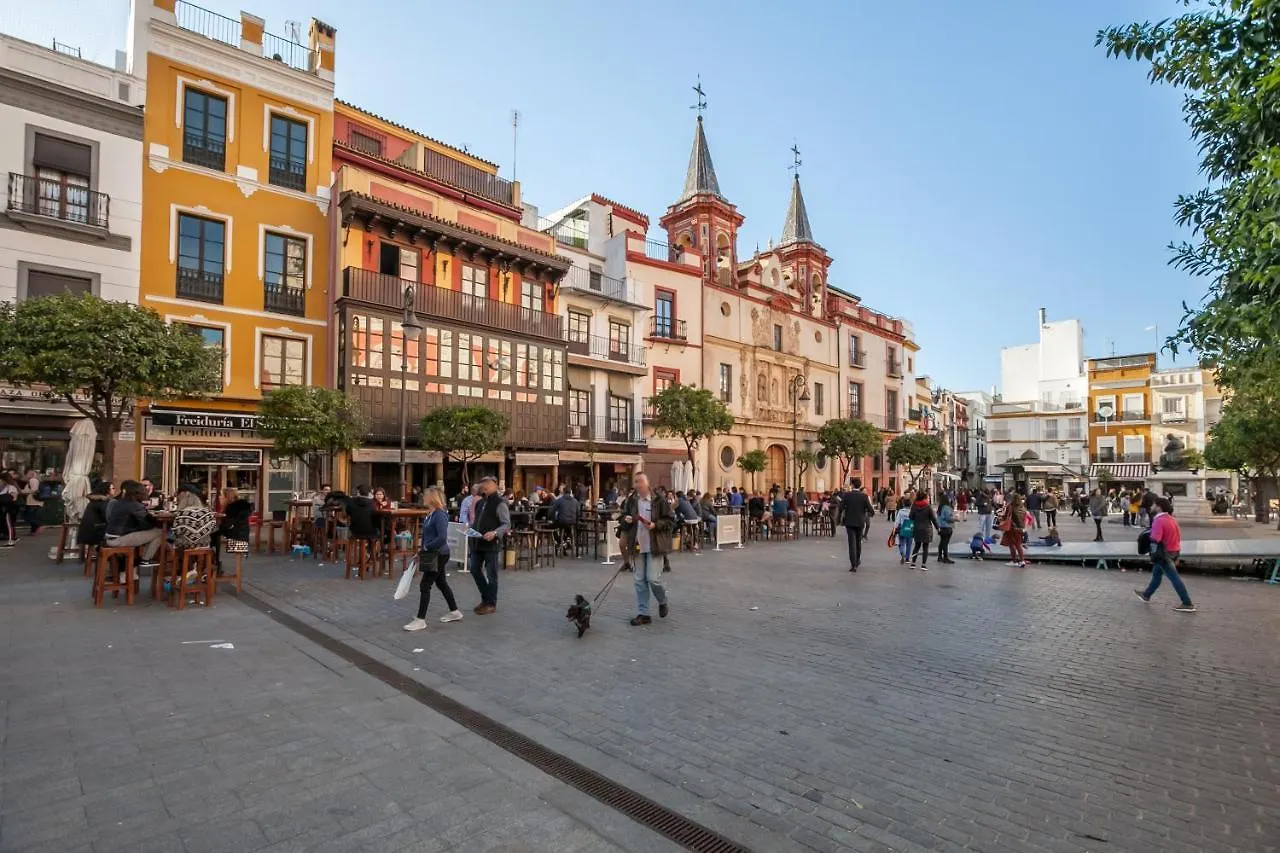 Acogedor Apartamento Junto A La Plaza Del Salvador Sevilla 0*,